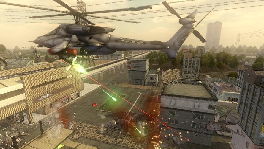 How to operate the Earth Defense Force 4 helicopter? How to operate the Earth Defense Force 4 helicopter?