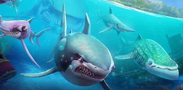 Shark mobile game