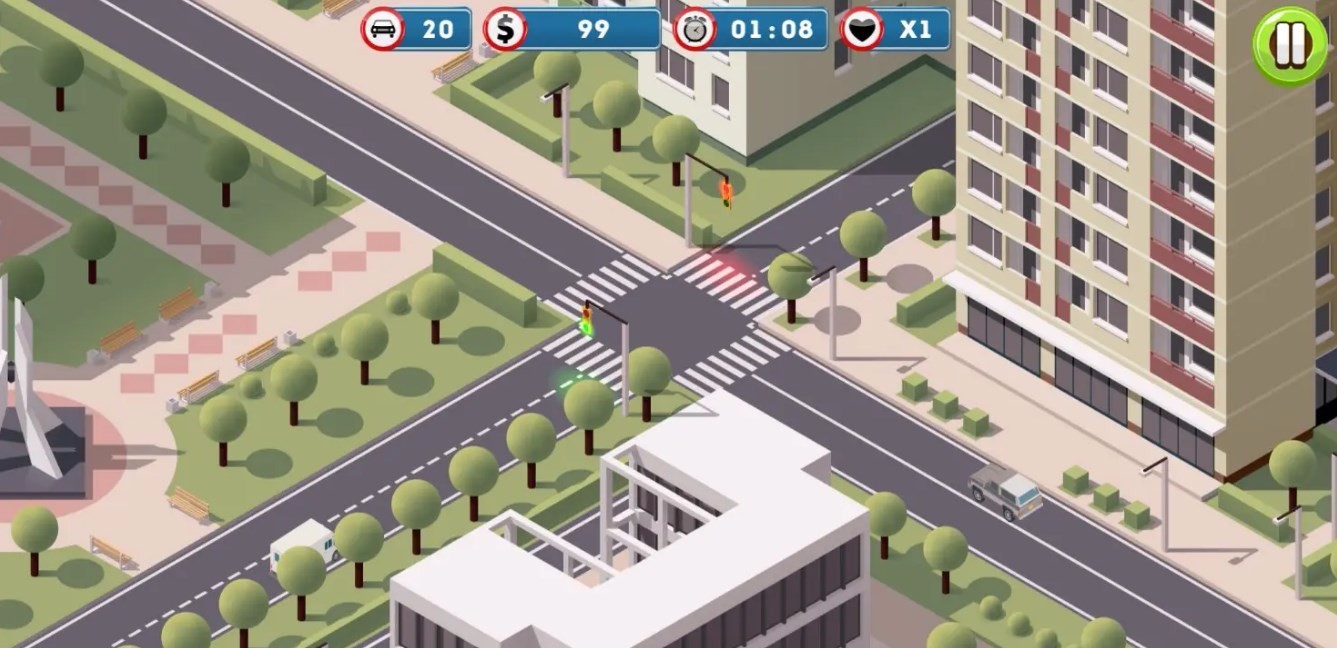 Traffic command mobile game