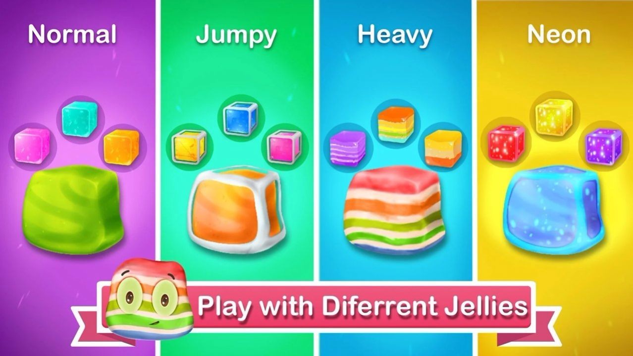 Jelly mobile game