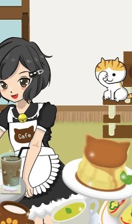 Cat cafe opened today