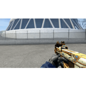 Efecto de visualización en el juego coleccionable de CSGO Anubis