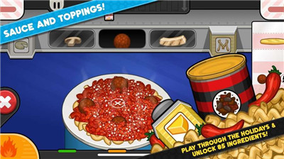 Papa’s Pasta Shop Mobile Version