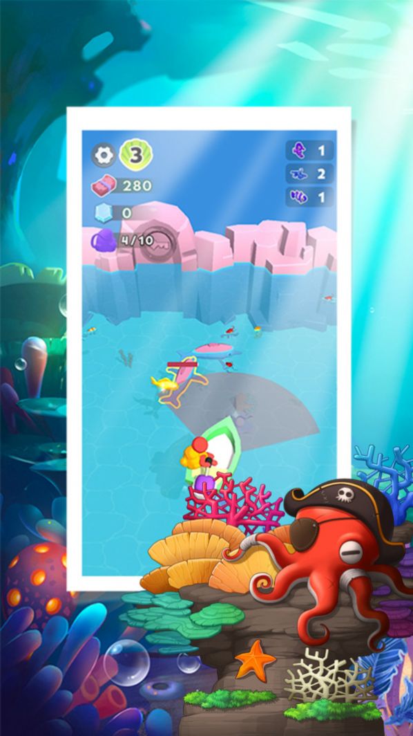 Let’s fish together simulator Android version