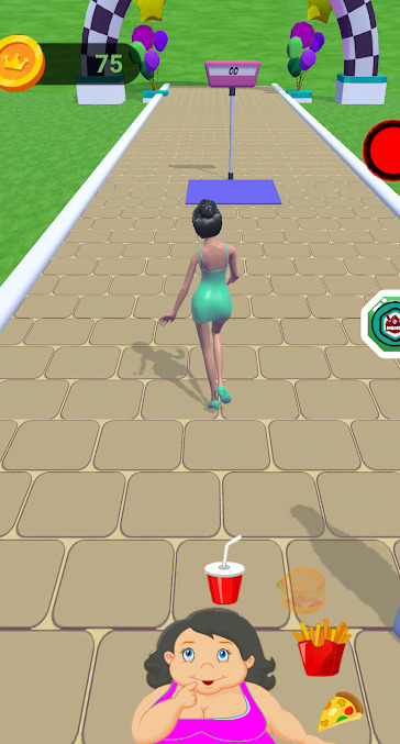 Crazy fitness running mobile version