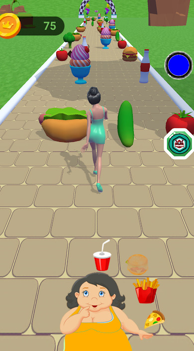 Crazy fitness running mobile version