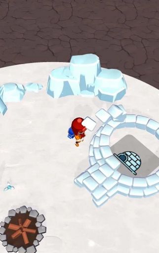 Ice survival game