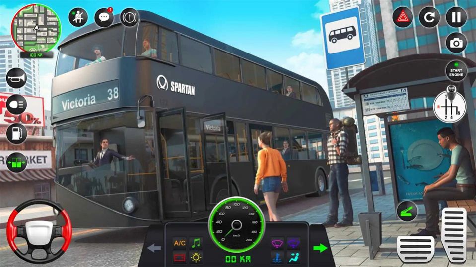 City Coach Bus Simulator 3D Game