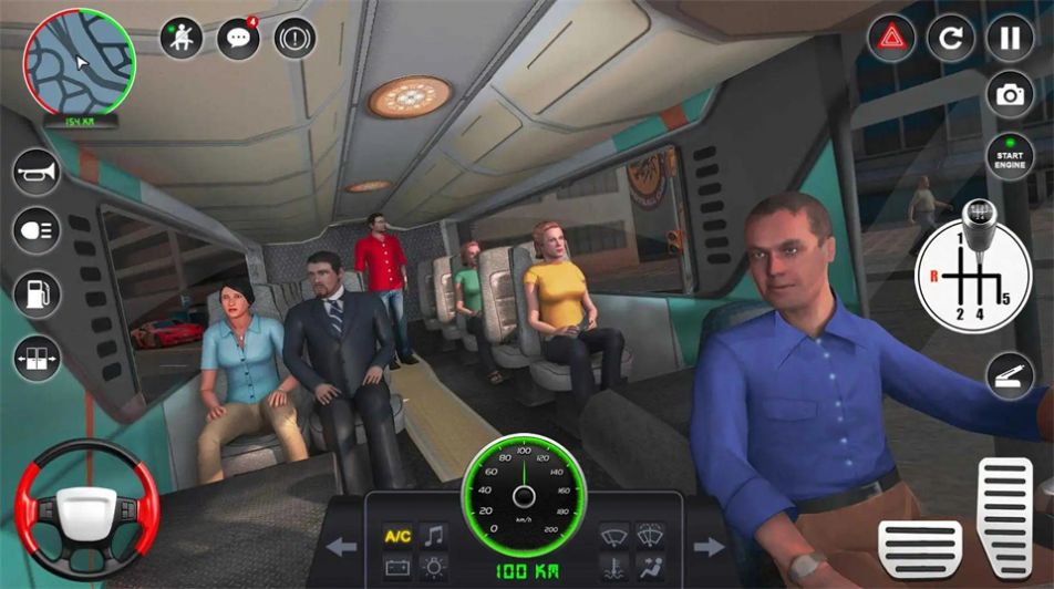 City Coach Bus Simulator 3D Game