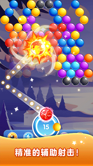 Android-версия Bubble Shooter