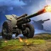 Game simulasi militer artileri perang