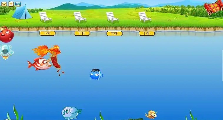 Fish farming mobile game