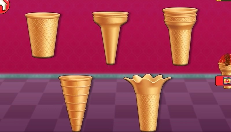 Ice cream mobile game