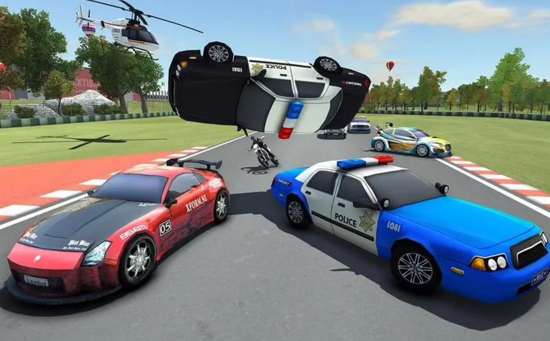 jeu mobile de police