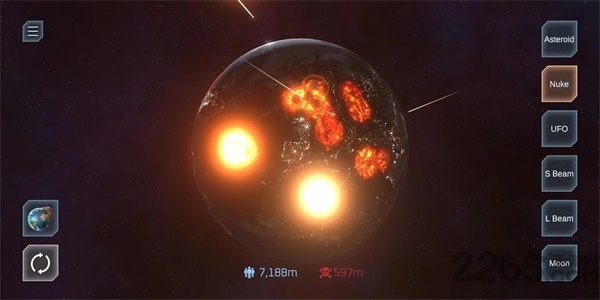 Download the latest version of Earth Destruction Simulator