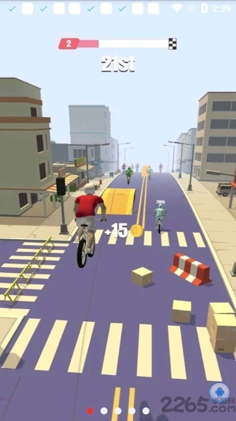 Duck Rush Bike Game Installation