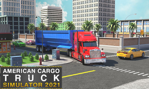 American Cargo Truck Driving Game