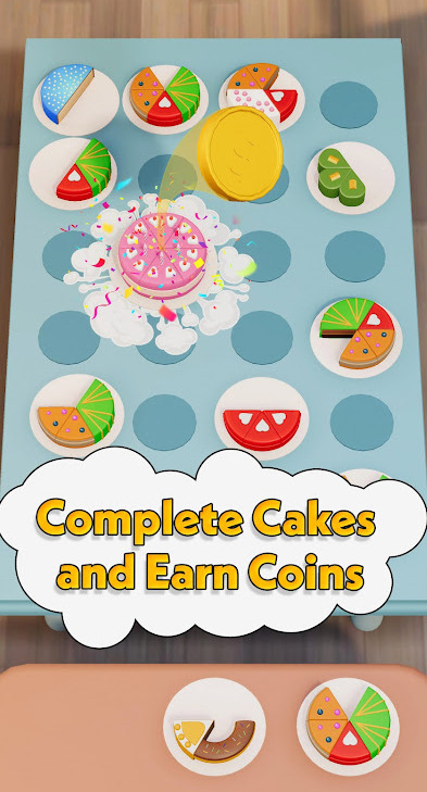 Cake Sorting Puzzle 3D Game