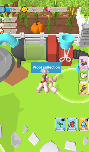 Idle Wool Tycoon Game