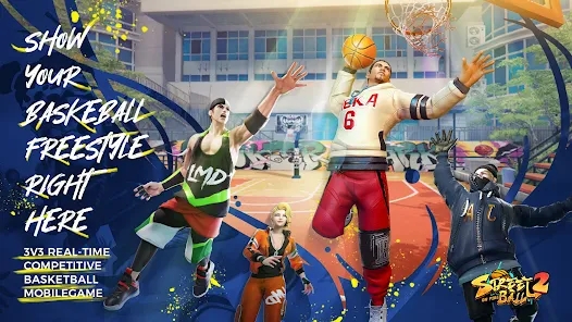 Streetball2 On Fire mobile game