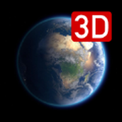 Earth 3D map