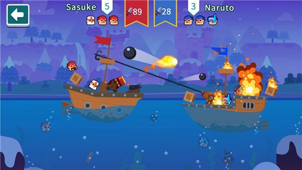 Classic and fun pirate mobile game