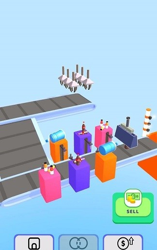 Idle filling factory game