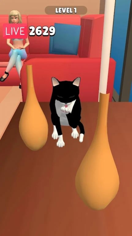 Funny Cat 3D Mobile Game