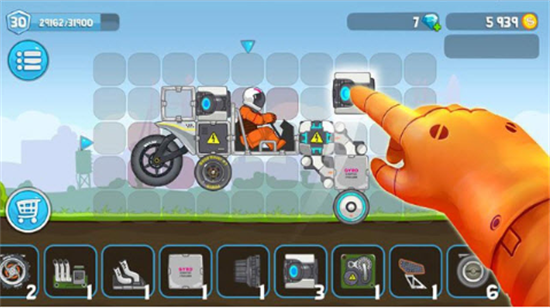 The latest version of Rolling Car Assembly Master