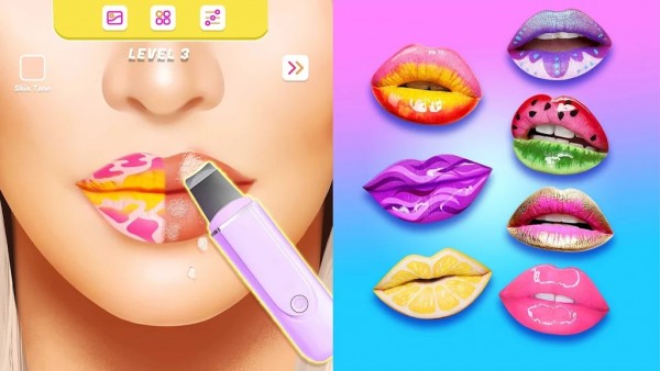 Игра «Lip Art Makeup Artist» для Android