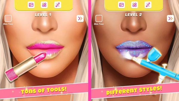 Игра «Lip Art Makeup Artist» для Android