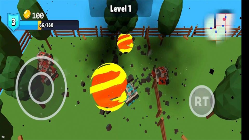 Tank battle war game