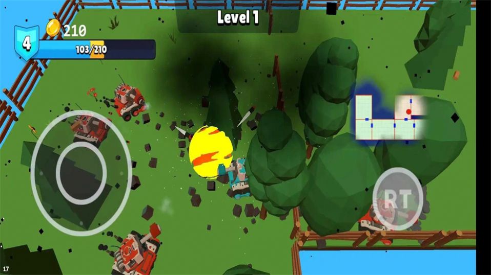 Tank battle war game