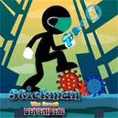 Game Stickman vs. Bakteri Versi Android