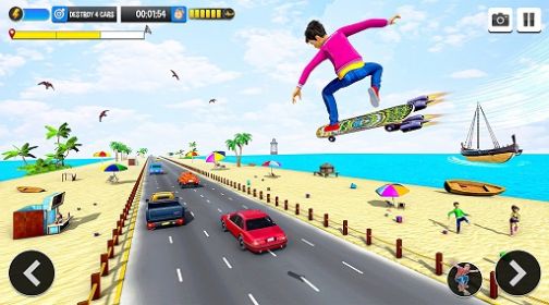 Installation eines Skateboard-Parkour-Simulators