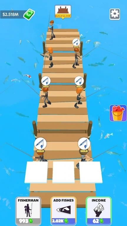 Merge Fisherman Game