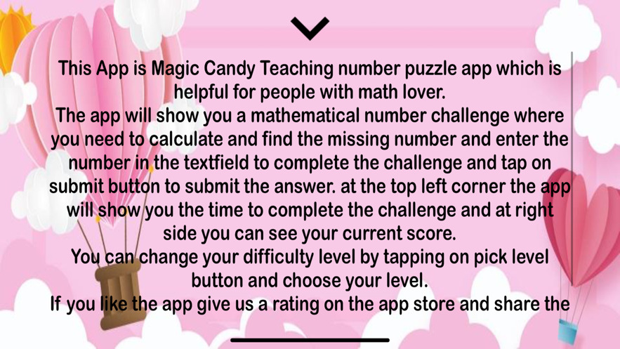 Magic Candy Teaching App