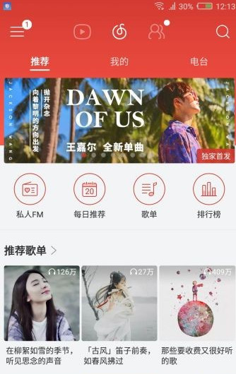 NetEase Cloud Music, внутренняя версия