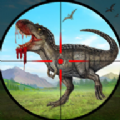 Juego de guerra de caza de dinosaurios salvajes