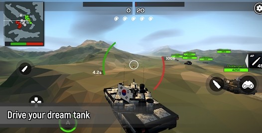 เกม Poly Tanks 2 Combat Sandbox