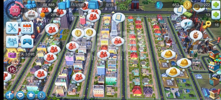 SimCity mobile game series