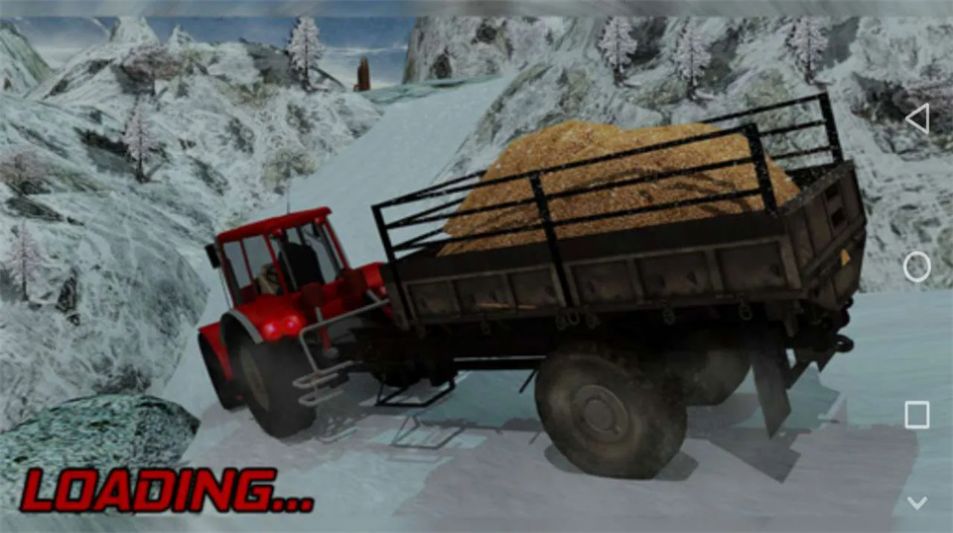 Transport Tractor Hill Climb-Spiel