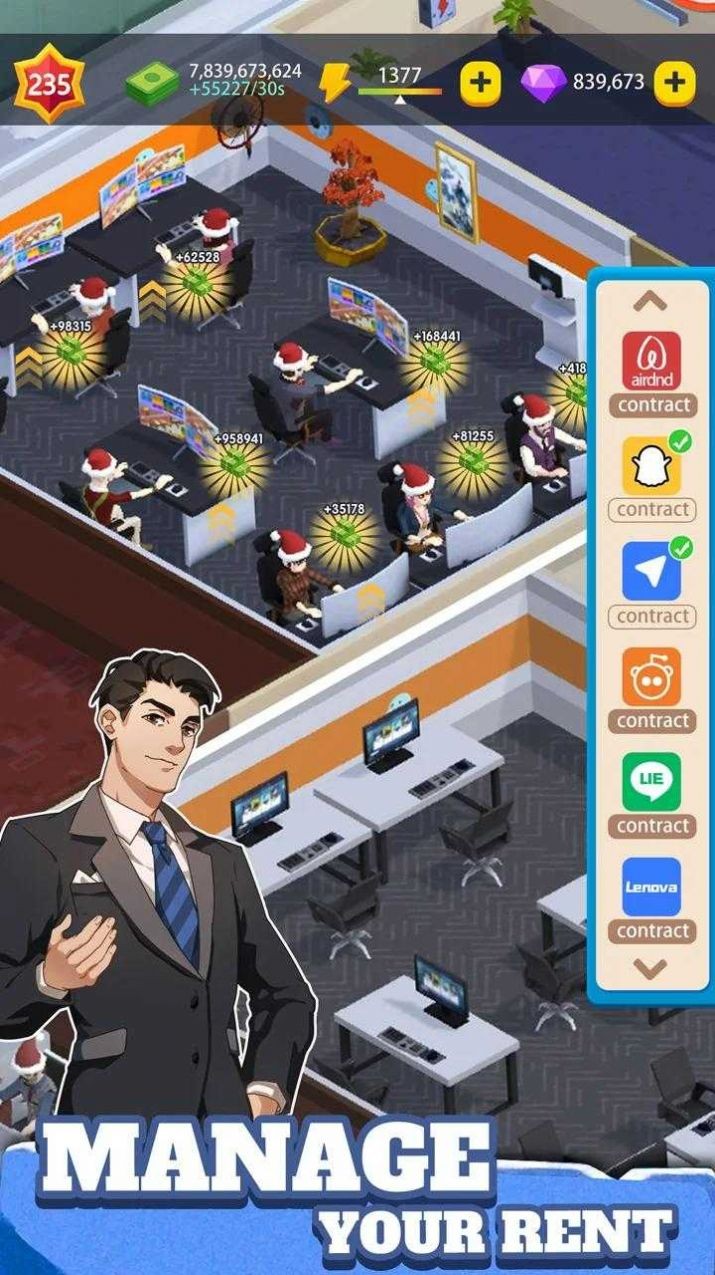 Idle Business-Tycoon-Spiel