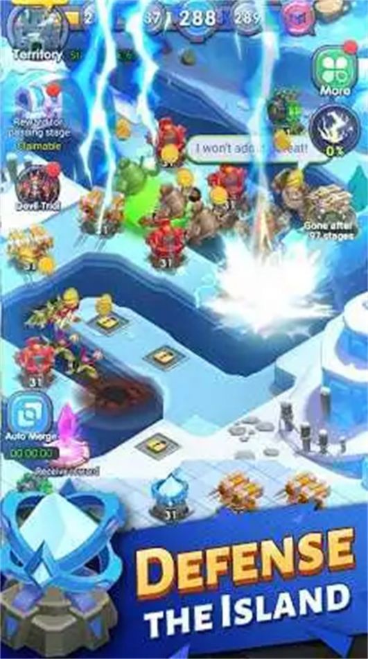 Game Pertahanan Menara Idle Fantasi Pulau