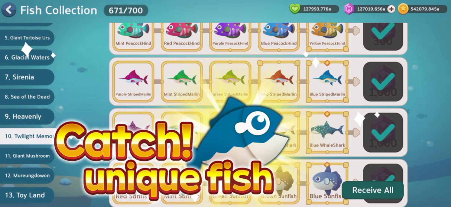 Idle Fishing Fantasy Sea Game