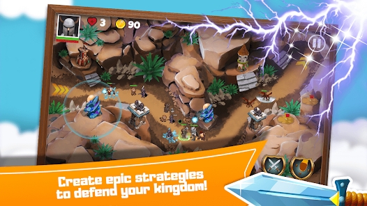 Defend Kingdom Castle and Tower Game