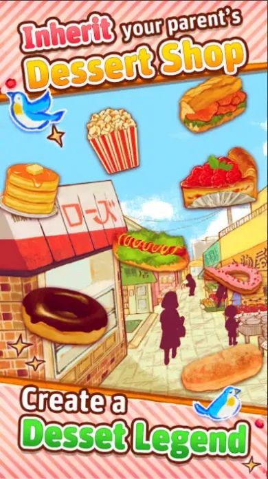 Dessert Shop Rose Bakery Game