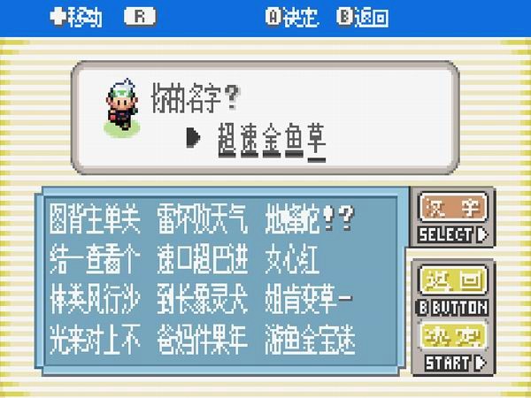 口袋妖怪究极绿宝石4小智版