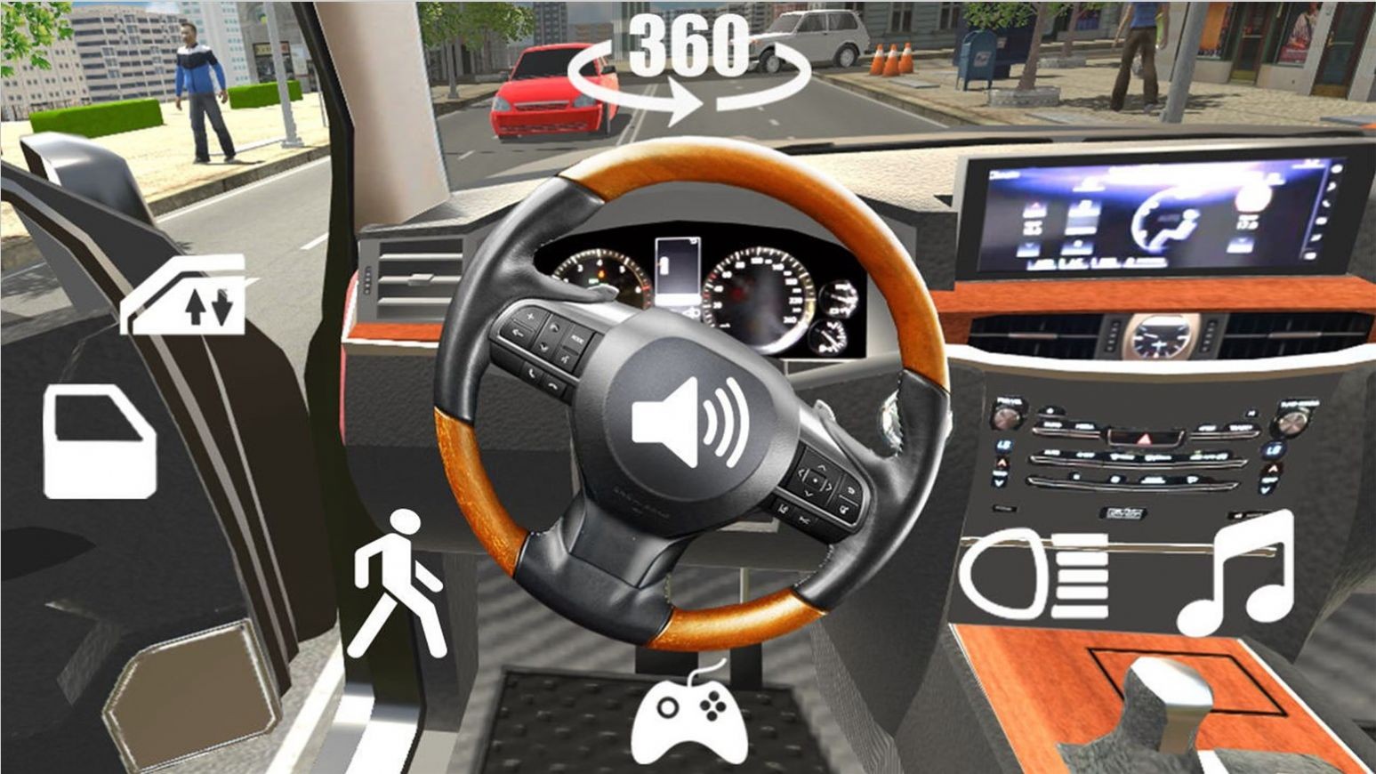 National speed driving game