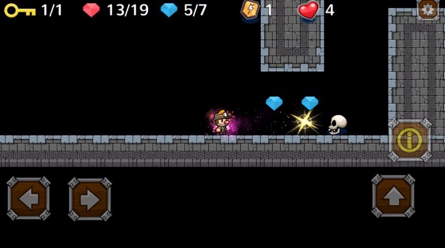 Adventure dungeon mobile game